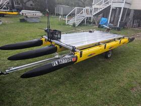 21-tri Expandacraft 21foot Modular Pontoon Boat That Fits In A Minivan