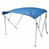 Fa1832 With Bimini Top Boat Cover Bow Season Blue