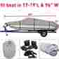 Fabricl8 Unbranded Generic 17 18 19ft Waterproof Trailerable V-hull Boat Cover 95 Beam Heavy Duty