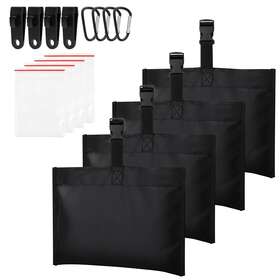 Feionar 4pc-sand 4 Packs Boat Cover Sand Bag Mooring Kit 600d Marine Grade Polyester