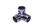 Fitting 3-way 1 Stainless " Corner Steel