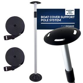 Fo4688 Five Oceans 4688-1 Boat Cover Support Poles Adjustable From 39 Inch To 51 -