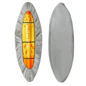 Frelaxy 753858368883 420d Kayak Cover Heavy Duty Waterproof Uv Resistant Covers For