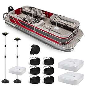 Fuprosico 735530726877 Pontoon Boat Cover Support System Adjustable Telescopic Us