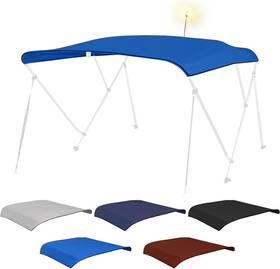 C-us-canvas-blue-3bow-73-78 Fuprosico Bimini Top Canvas Light Hole For Boat 3 Bow 6ftl 73-78w Cover Blue