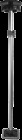 G59a-1 Pbr Bv3 Blk Vico Marine Support Pole Boat Vent Base Extends