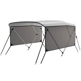 Gaomon 198290150717 3 Bow Bimini Tops With Mesh Sidewalls Support Poles For Boats Durable