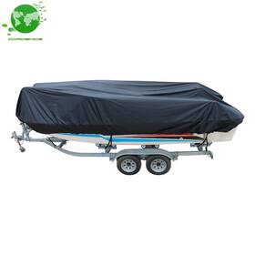 Gn525798 Gardenice Waterproof Boat Cover Trailerable Marine Grade Fishing V-hull Runabout 17-19ft