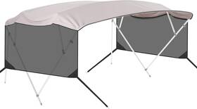 Garveelife 800072732324 New 4 Bow Bimini Top Replacement Canvas And Detachable Sidewalls With Storage Boot