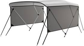 Kwv0ftmpdwjmnqrv Garveelife Vz0eajcfw Boat Bimini Top 2 Removable Side Curtains Tops For Boats 3 Bow