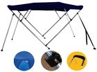 Gb-4n3-1620 Brightent Navy Bimini Top Bow Boat Canopy Cover Ft Long