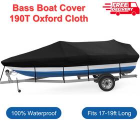 Gekmor 752870858525 Bass Boat Cover All-weather Mooring &trailering For V-hull Runabouts