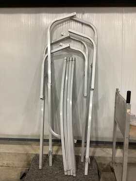 7-85681 Gen3 Marine 4 Bow Pontoon Bimini Top Used/out Of Box
