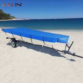 Ign1807720 Genrics For Jon Boat Cover 16ft Beam Width Up To 75inch 210d Trailerable Blue