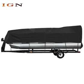 Ign2557898 Genrics Heavy Duty Boat Cover 600d Oxford Fabric Pvc Coating Trailerable Fishing 21-24ft