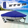 Geq065669 Meco Waterproof Trailerable Boat Cover Fish Ski Blue 6212803915519