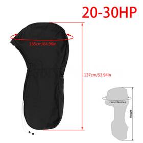 Gg3126330e Globegarage Heavy Duty Boat Full Outboard Motor Engine Cover Storage Waterproof 6-225hp