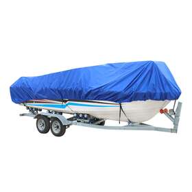 Gps1110096 Golfpartstore Heavy Duty Waterproof Boat Cover For Trailerable Pontoon / V-hull Fishing 95 Inch