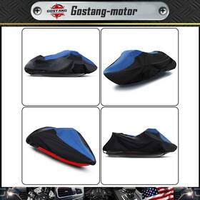 Gm1336557g Gostang 600d Heavy Duty Trailerable Watercraft Waterproof Jet Ski Cover 116 Inch -125 2 Seat