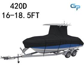 Gre130965 Greatparts Heavy Duty Center Console T-top Boat Cover 420d 16-18.5ft 17-19ft 20-22 22-24ft