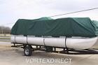 Green24ultracombo Vortex New Combo Pack Green Ultra Boat Cover Dual Support