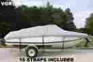 Grey16vh Vortex New Grey 16 Ft Foot Heavy Duty Fish Ski Runabout Boat Cover