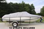Grey226cud Vortex New Heavy Duty Cuddy Cabin Boat Cover 217 To 226 Gray Grey