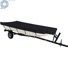 Hp78513 Happy19star Jon Boat Cover Waterproof Heavy Duty Trailerable 16ft 600d
