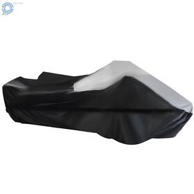 Hp78603 Happy19star Gray Waterproof Marine Grade 600d Heavy Duty Polyester Trailerable Jet Ski Cover