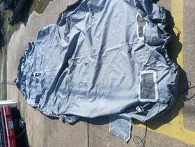 1703.01 Harken Canvas Hrc8854 Boatersft Resale Shop Of Tx 2601 J-70 Traveling Hull And Deck Cover