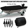Hbv2976786 Matcc Heavy Duty Open Boat Cover For Styled Blac