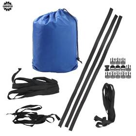 Hgf42684 Home-garden-fix Waterproof Trailerable Pontoon Heavy Duty 21-24ft Uv Dust Protection Boat Cover