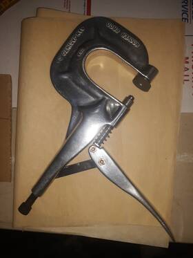 052313 Hoover Press-n-snap Tool. Installs Snaps And Grommets With Extras Very Lightly Used