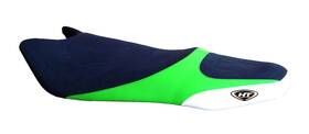 Az-sew64r-b Ht Premier Hydro-turf Seat Cover For Kawasaki Stx Series Lime Green/white/black