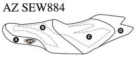 Az-sew884 Ht Premier Hydro-turf Seat Cover For Sea-doo 11-17 Gts/ Gti 12-17 Wake 155