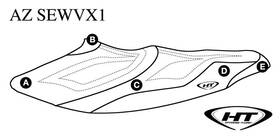 Az-sewvx1 Ht Premier Hydro-turf Seat Cover For Yamaha 10-14 Vxs/vx Deluxe/vx Sport 15-16 V1/v1