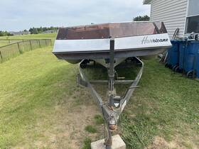 Gdyb9086f888 Hurricane 1988 Deck Boat 4.3 L V6 Inboard Outboard Mercruiser