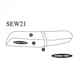 Sew21 Hydro-turf Seat Cover For Kawasaki Ts