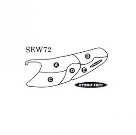 Sew72 Hydro-turf Seat Cover For Yamaha Suv
