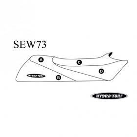 Sew73 Hydro-turf Seat Cover For Yamaha Waverunner Iii
