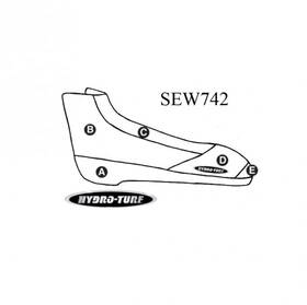 Sew742 Hydro-turf Seat Cover For Yamaha Waveblaster 800
