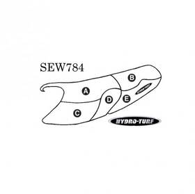 Sew784 Hydro-turf Seat Cover For Yamaha Xl1200 Limited 99-00 / Xl800 00-01