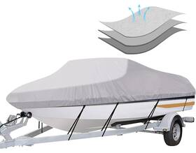 B5101e I Cover Icover Trailerable Boat Cover- 20-23 Heavy Duty Waterproof Tarp Covers With