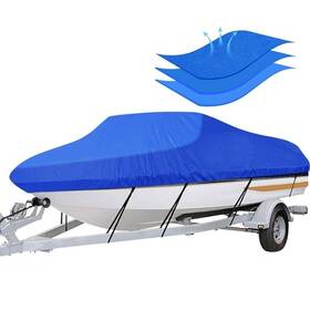 B1015101 Icover B1015101/5201/5401/5501 Trailerable Boat Cover Marine Grade Canvas Fitsfishing/runabout/bass