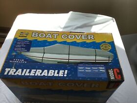 Bc2101mc Invincible Marine Fishing Boat Cover Fits 16-18ft Fish&ski Pro-style Bass
