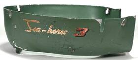 301727 Johnson Vtg 1952-1954 Seahorse 3 Hp Outboard Boat Motor Housing Bottom -