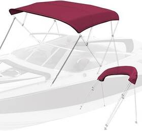 Qw0801h-a08 Kakit 4 Bow Bimini Top Cover Marine Grade Canvas Storage Boot 8ftl X 54 Inch H