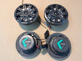 Km65 Kicker 6.5 Inch Marine Coaxial Speakers Set Of 4