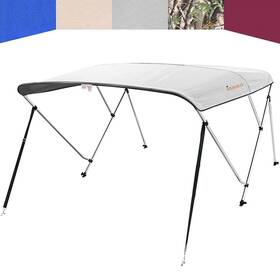 King Bird 936474042298 3-4 Bow Bimini Boat Top Cover Sun Shade Canopy Waterproof 1 Inch