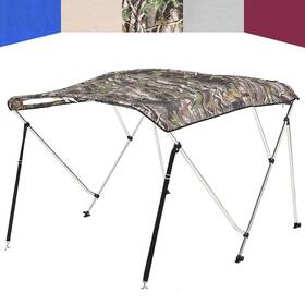 King Bird 941481618572 3-4 Bow Bimini Boat Top Cover Sun Shade Canopy Waterproof